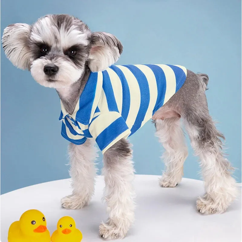Striped Polog Dog Shirt