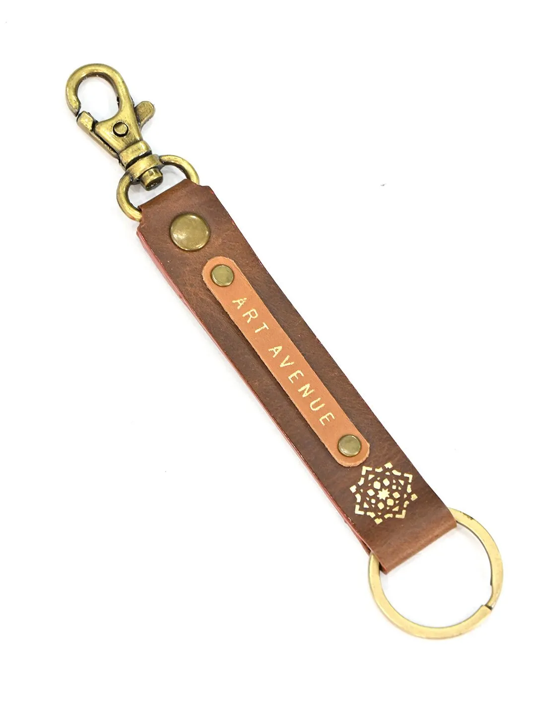 STYLISH LEATHER KEYCHAIN 3