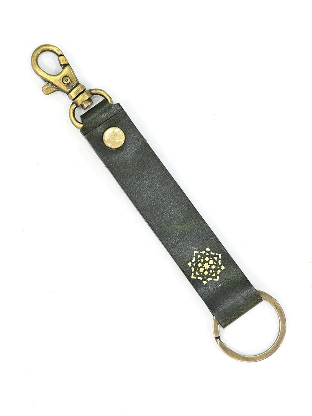 STYLISH LEATHER KEYCHAIN 3