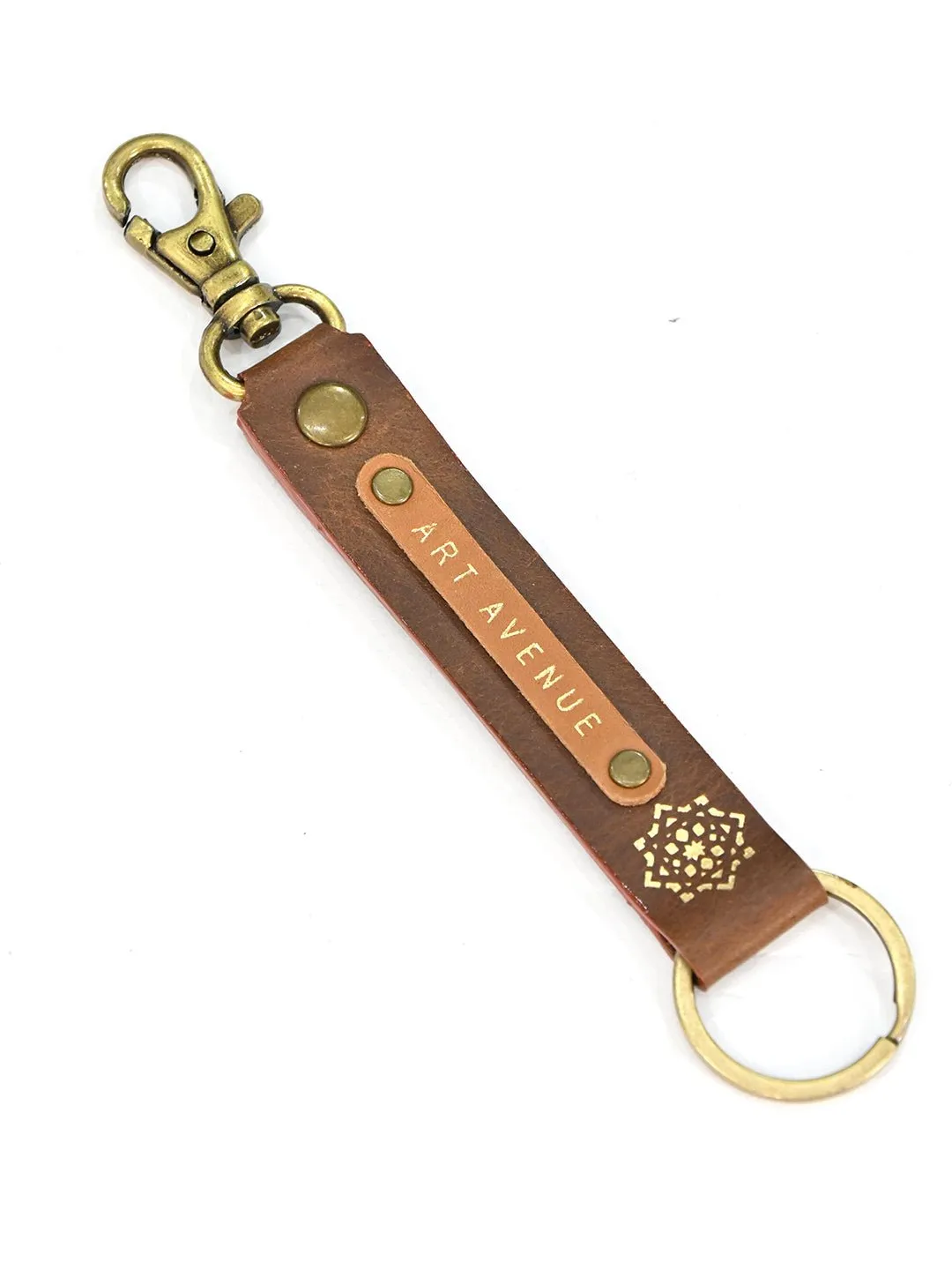 STYLISH LEATHER KEYCHAIN 3