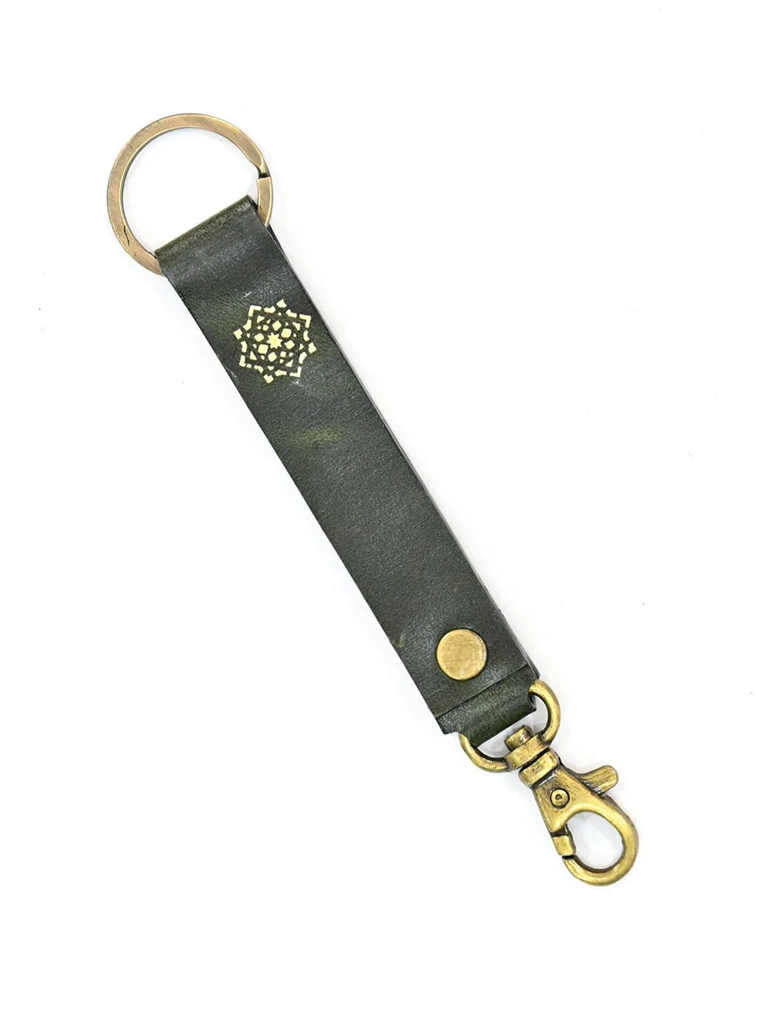 STYLISH LEATHER KEYCHAIN 3