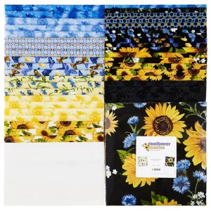 Sunflower Sunrise Favorites 10" Squares