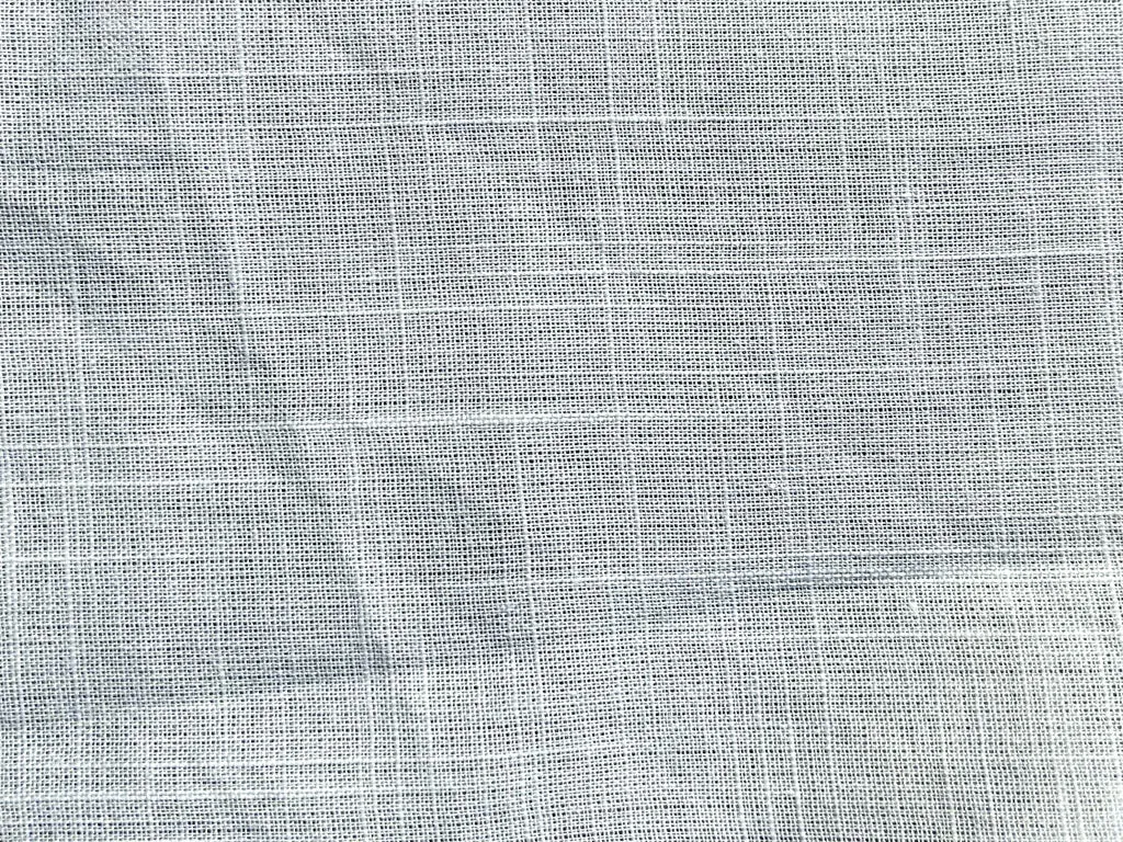 White Plain Dyeable Cambric Cotton Slub Fabric