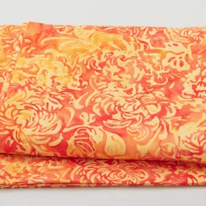 Wildflower Batiks - Mum-Yellow Orange 2 Yard Cut