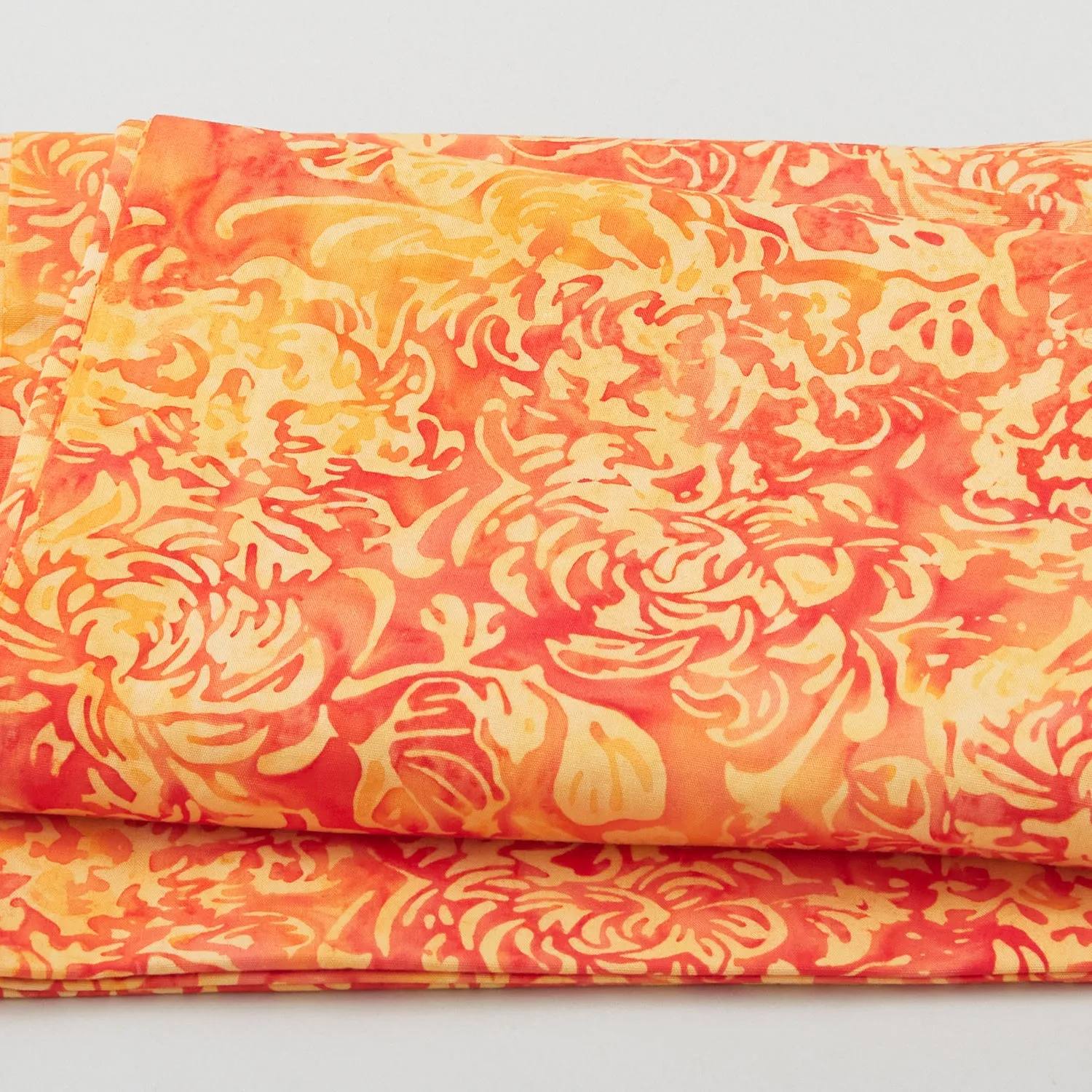 Wildflower Batiks - Mum-Yellow Orange 2 Yard Cut